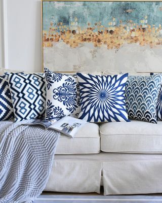 S pošmourným podzimním počasím všechno kolem šedne a bledne. Co si tedy rozzářit interiér něčím veselým? Bavlněné povlaky...